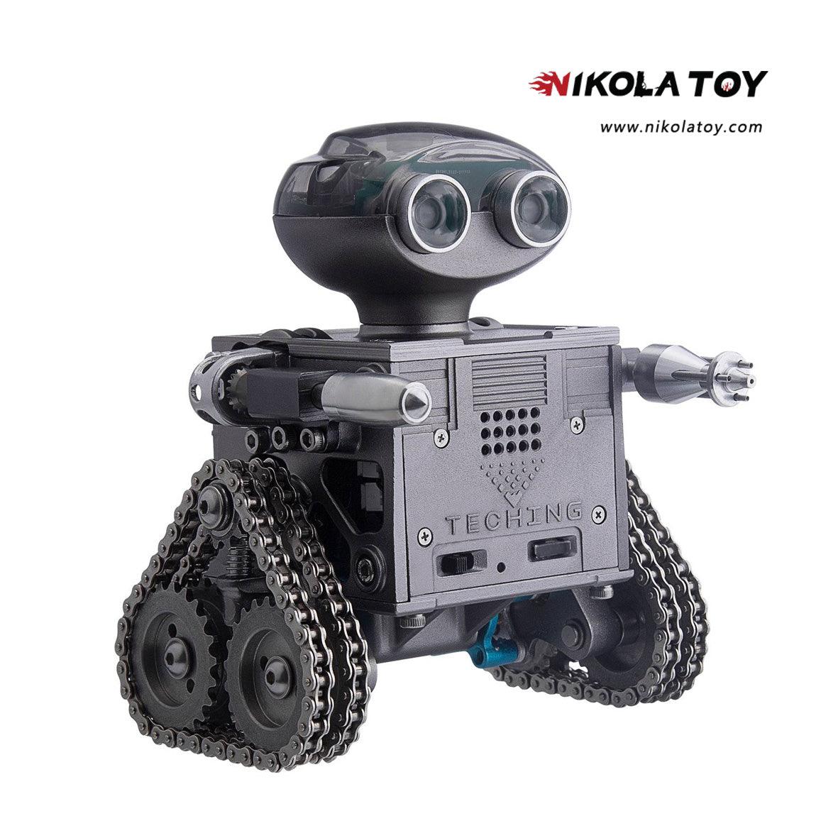 NIKOLATOY® TECHING 160PCS Metal Remote Control Tank Robot Building Kit