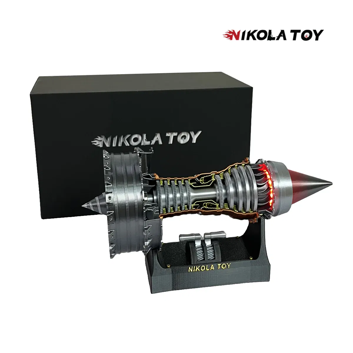 NIKOLATOY® Gift box limited edition!! TR900 Turbofan engine model (24c