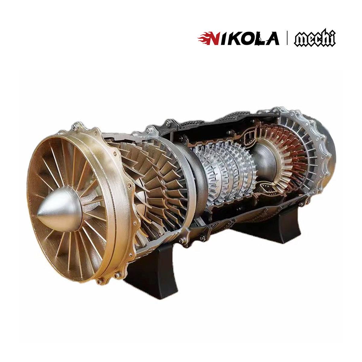 NIKOLATOY® WS-15 Fighter Turbofan Engine Model DIY Assembly Kits 150+