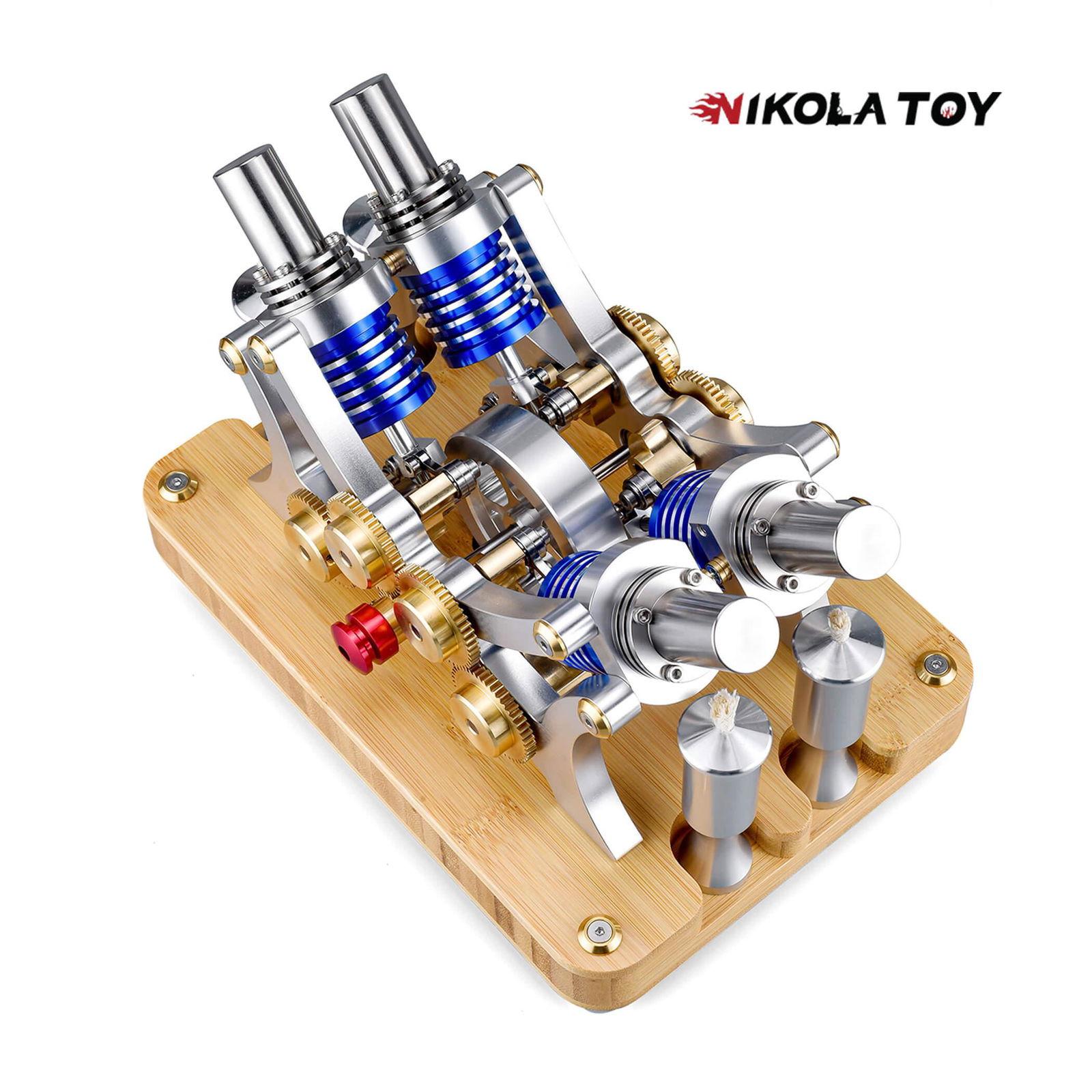 NIKOLATOY® High performance precision Stirling engine M20 series