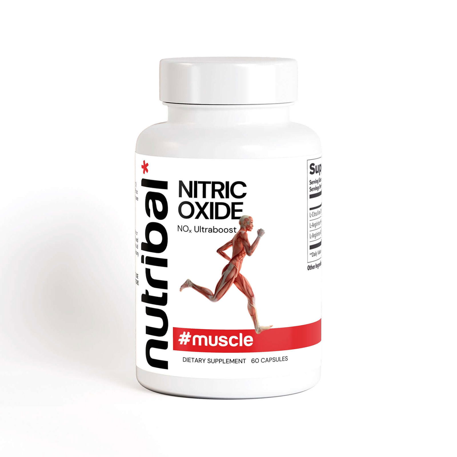 NITRIC OXIDE – Blood Flow. Muscle Growth. 🔁