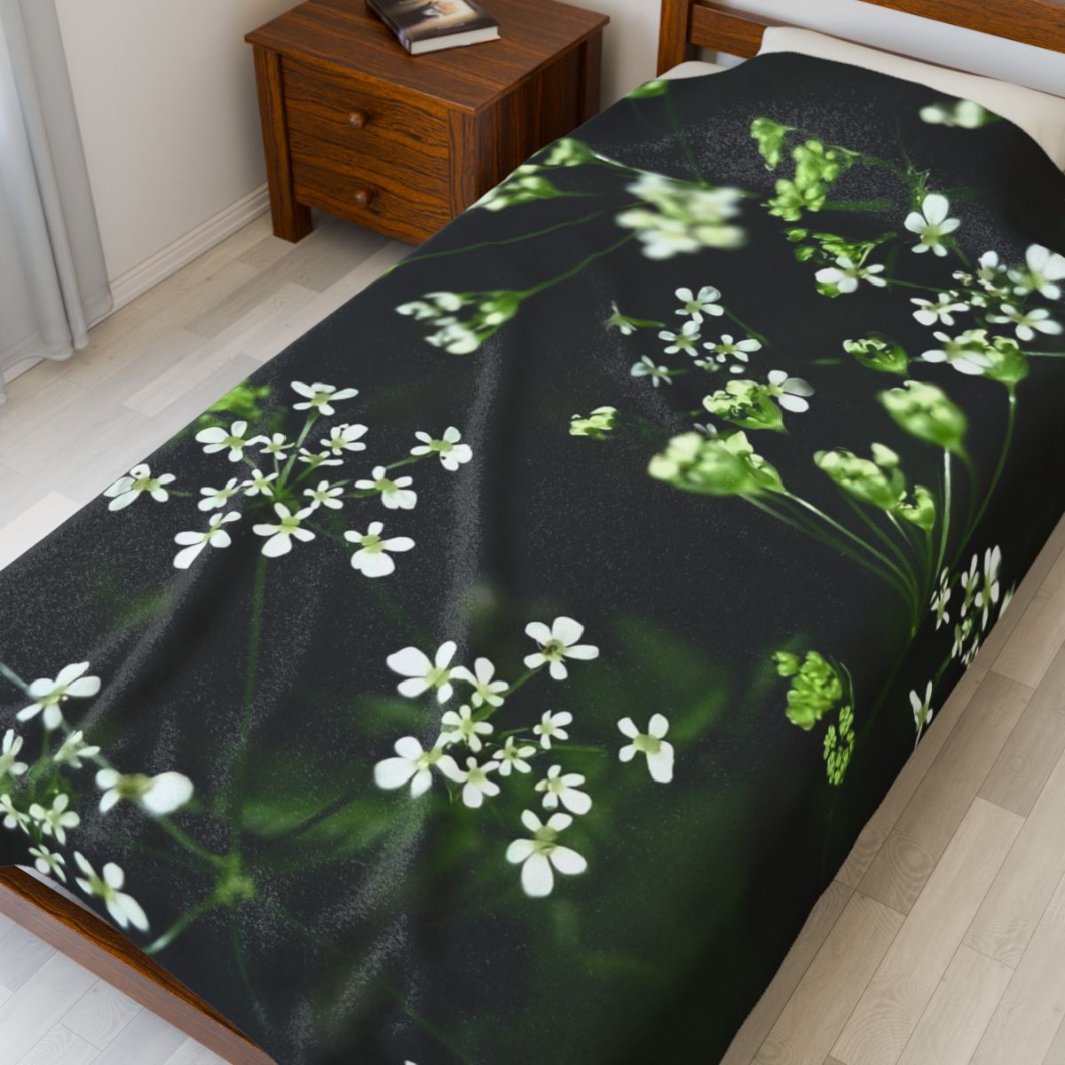 Floral Throw Blanket