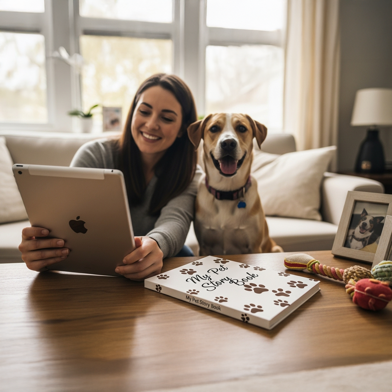 Pet Memorial Storybook – A Tribute in Words & Voice