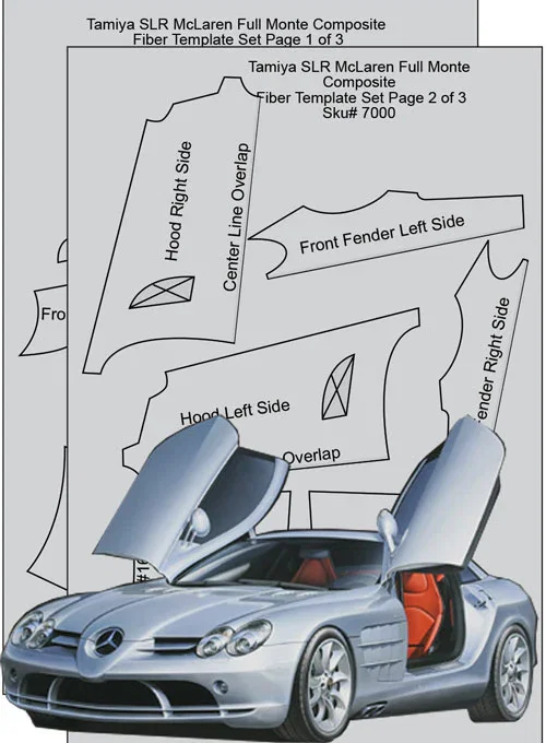 MB SLR McLaren Full Carbon Jacket SKU #7000