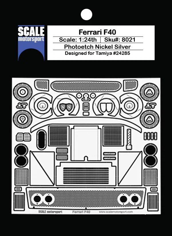 Ferrari F40 Photoetch Set SKU #8021